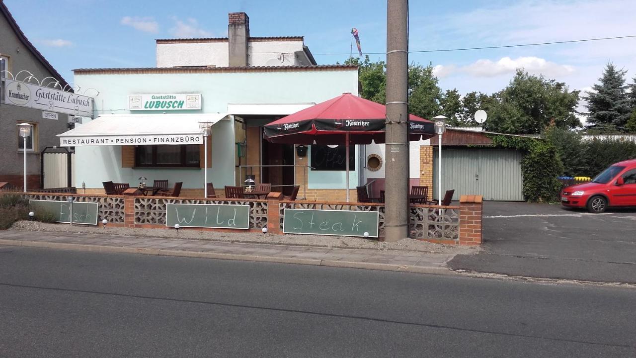 Restaurant Pension Lubusch Gahro Kültér fotó